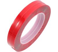 PLAFOPE 2 Rolls Double-Sided Nail Adhesive Display Tape 10Mm X 10M 0.5Mm Thick Strong Sticky Mounting Tape for Nail Art Supplies and Frame Display