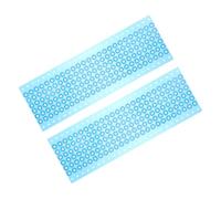 PLAFOPE 2 Sheets Bulk Pack Mushroom Cultivation Filter Discs Sterile Microporous Membrane Breathable DIY Growing Supplies for Bags Enhanced Oxygen Flow Contaminant Barrier for Large Scale