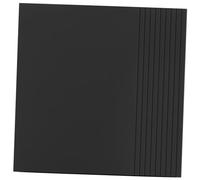 PLAFOPE 20 Sheets Black Card Paper Thick DIY Crafting Origami Paper for Painting Scrapbooking Handmade Cards and Decorative Art Projects