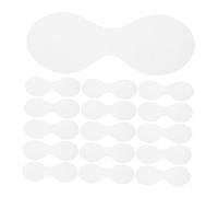 PLAFOPE 200pcs Nonwoven Double-linked Eye Paper Masks for Hydrating Eye Care Easy Diy Skin Treatment for Skin Types Travel-friendly and Convenient