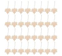 PLAFOPE 200pcs Wood Maple Leaf Cutout: Maple Leaf Shaped Unfinished Wood Cutouts - Fall Leaves Hanging Ornament for Graffiti Painting Thanksgiving Party