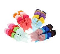 PLAFOPE 20pcs Elastic Hair Bands Bowknot Hair Band for Girls Boys and Girls Scrunchies Bright Colors for Daily Wear Random Color