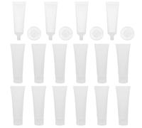 PLAFOPE 20pcs Empty Cream Tubes with Flip Cap Design 50ml Travel Size Hand Cream Bottles Portable Refillable Lotion Bottles for Travel Toiletries