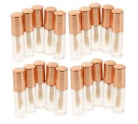 PLAFOPE 20pcs Empty Lip Gloss Tubes Mini Plastic Containers Refillable Bottles for DIY Lipstick Packaging for Make-up Artists