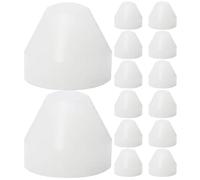 PLAFOPE 20pcs Non-stick Pen Bushings Insulation Bushing Compact Wear-resistant Pe Material Wood Turning Accessories Pen Turning Supplies