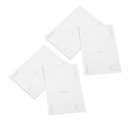 PLAFOPE 20pcs Plain White Postcards 4X6 Inches Blank Postcard Paper with Mailing Side, Uncoated Cardstock for Invitations, Art, and Business Use in Office and School Supplies