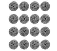 PLAFOPE 20pcs Powerful Cleaning Steel Wool Scrubber Steel Pot Cleaner Cloth for Kitchen Scrubbing Metal Dish Scrubber Brush for Cleaning Pots Pans