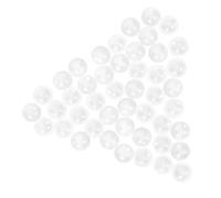 PLAFOPE 20pcs Shell Vending Tiny Small Machine Mini Party Glad Surprise for Gumball and Capsules Capsule Transparent Plastic