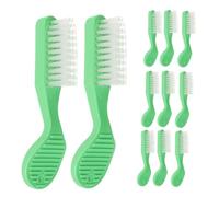 PLAFOPE 20pcs Soft Bristle Prison Toothbrushes Oral Cleaning Brushes for Sensitive Gums Short Handled Toothbrushes for Institutional Use