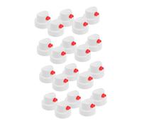PLAFOPE 20PCS Spray Paint Nozzles for Cans Durable Pe Replacement Caps for Graffiti and Self Painting Easy Install Uniform Spray Distribution User Friendly Design