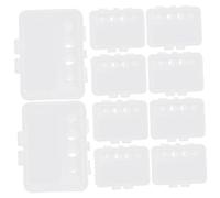 PLAFOPE 20pcs Straw Base Toothbrush Head Caps Protective Covers Lightweight Travel Toothbrush Protectors for Hygiene and Bristle Preservation Portable Dental Accessories