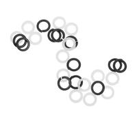 PLAFOPE 24pcs Guitar Tuner Washer Replacement Double Layers Gasket Mounting Spacers for Guitar Tuning Pegs Made of Metal and Plastic for Repairing Old or Broken