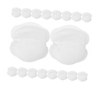 PLAFOPE 24pcs Overflow Breast Pads Disposable Ultra-Absorbent Leakproof for Maternity Breastfeeding Mothers Milk Pads White