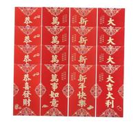 PLAFOPE 24pcs Traditional Chinese Red Envelopes for Lunar Year Cash Thick Paper Hong Bao with for Spring Festival Weddings and Festive Celebrations