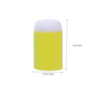 PLAFOPE 25PCS Finger Sponge Dauber Set with Storage Box Fit Finger Design for Easy Smearing and Precise Coloring Portable DIY Craft Tools for Painting Drawing Face Painting and Art