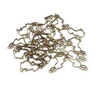 PLAFOPE 25pcs Rabbit Open Bezel Pendants Metal Alloy Frame Diy Jewelry Charms Accessories for Resin Jewelry Making Handmade Necklace Decorations
