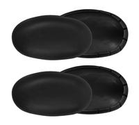 PLAFOPE 2pairs Hairdressing Ear Guards Silicone Ear Protector Cap for Hair Coloring Reusable Hair Protection for Salon and Home Use