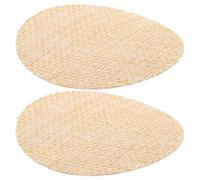 PLAFOPE 2Pcs Beige Fabric Spotlight Lampshade Diffusers 6Cm Diameter Light Barriers High-Temperature Resistant Double-Sided Adhesive for Ceiling Pendant Lamp Protection