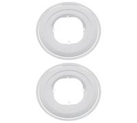 PLAFOPE 2pcs Bike Flywheel Cover Rear Hub Protector Made of Sturdy Abs Material, Easy to Clean and Prevent Spokes from Falling, for Mountain Bikes and Outdoor Cycling