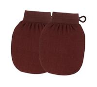 PLAFOPE 2pcs Body Exfoliator Scrub Shower Gloves Spa Gloves for Deep Dead Skin Cleaning Pore Oil Control