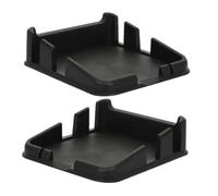 PLAFOPE 2pcs Car Dashboard Slip Tray Soft Gel Non Slip Mat for Secure Phone Sunglasses Coin Holder Fit with Scratch Protection and Easy Installation