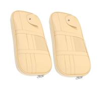PLAFOPE 2pcs Car Visor Organizer PU Multi-pocket Storage Pouch for Truck Suv Quick Access Document Holder for Registration Cards Sunglasses Easy Install Interior Accessories