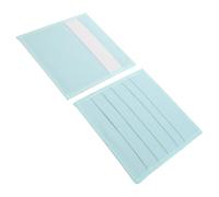 PLAFOPE 2Pcs Card Holder Stand for Playing Lake Blue Single-Handed Poker Organizer Tool with 5 Layers, Portable Card Holder for Family Game Night and Board Games