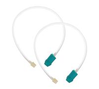 PLAFOPE 2pcs Cupping Vacuum Pump Extension Tubes Transparent Replacement Hose for Hand Pump Therapy Accessories with Upgraded Performance and Compact Storage