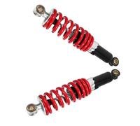 PLAFOPE 2pcs Dirt Bike Rear Shock Absorber Iron Metal Spring Suspension for Motorcycle Atv Four Wheeler, Rugged Road Adaptability and Shock Absorption for Offroad Adventures