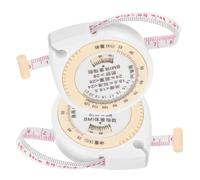 PLAFOPE 2pcs Dual-Sided Soft Tape Measure for Body and Waist Portable Automatic Telescopic Measuring Tape for Accurate Health and Bmi Tracking Compact Design for Travel and Daily Use