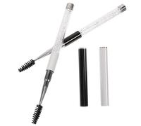 PLAFOPE 2pcs Eyelash Brush Applicator Flexible Spiral Mascara Tools for Natural Lash Separation Makeup Application