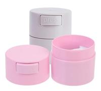 PLAFOPE 2pcs Eyelash Glue Jar Storage Jars Sealed Eyelash Extension Container for Makeup Storage Box and Glue Preservation