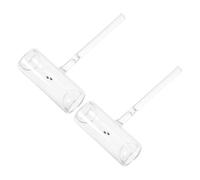 PLAFOPE 2pcs Glass Iodine Sublimation Demonstration Tube for Physics Experiments Sealed Iodine Hammer for School Laboratory Use Use Educational Equipment