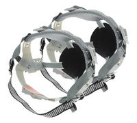 PLAFOPE 2pcs Hard Hat Liner Safety Helmet Insert 4-point Button Fastening, Strap Hard Hat Accessory for Work and Outdoor Head Protection
