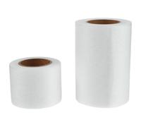 PLAFOPE 2pcs Iron On Double Sided Adhesive Film 20m Press On Patch Permanent Heat Melt Fabric Glue Sheet For Bonding Web Sewing Craft Making