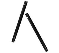 PLAFOPE 2pcs Jack Handle Replacement Pole Lever for 3-Ton Horizontal Hydraulic Jack Compact Portable Anti-Slip Silicone Grip Steel Pole for Trailer