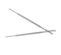 PLAFOPE 2PCS Lash Separator Comb Stainless Steel Eyelash Lift Tool Dual-Ended Lash Perm Stick for Combing Lifting Setting Eyelash Extensions Portable Makeup Kit Accessory