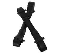 PLAFOPE 2pcs Lightweight Aluminum Twin Stroller Connectors in Black for Outdoor Use, Linking Two Single Prams a Double Stroller, for Families with Two Boys and Girls