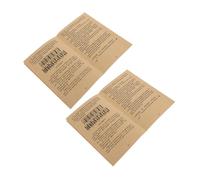 PLAFOPE 2pcs Mahjong Tutorial Book Vintage Mahjong Guide Rule Book for Beginners and Experts Clear Printed Chinese Game Manual for Social Learning and Professional Tips