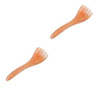 PLAFOPE 2pcs Massage Comb Rustic Massaging Comb Comb Scalp Massager Comb Therapys Hair Comb Gua Sha Comb Gua Sha Scraper Guasha Scalp Comb Resin Shampoo Miss