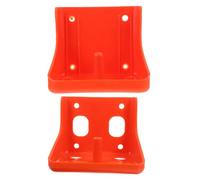 PLAFOPE 2pcs Mineral Salt Block Holder Lick Brick Holder for Cattle Farm Use Pe Large Holes Design Easy Placement and Removal Promotes Livestock Health