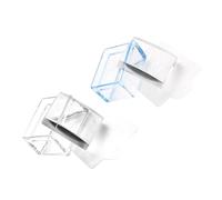 PLAFOPE 2pcs Nail Transfers for Nail Art Manicure Stamper Tools with Practical Plastic Square Design for DIY Fingernails by Manicure Lovers