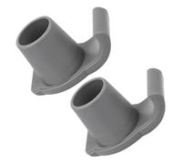 PLAFOPE 2Pcs Nonstick Walker Ski Glides Portable Walker Skis Feet Sliders with Shockproof Anti-Slip Design and Walking Sticks Easy to Install Stability Coasters Accessories