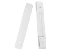 PLAFOPE 2pcs Plastic Peg Board Connectors for Garage Organizer Hanging Tools Heavy Duty Modular Accessories for Wall Mounted Storage Shelves Easy Installation and Sleek Design