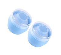 PLAFOPE 2pcs Portable Talcum Powder Puff Plush Body Powder Puff Storage Boxes Boys and Girls for