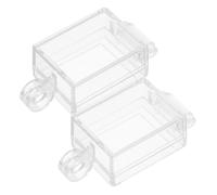 PLAFOPE 2pcs Protective Covers for Boat Rocker Switches with Strong Double-sided Adhesive Transparent Self-adhesive Button Switch Guards for Kitchen Bathroom Truck and Machinery Use