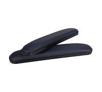 PLAFOPE 2Pcs PVC Sponge Pad Wheelchair Long Armrest Cushions for Patient Care Comfortable Replacement Armrest Covers Slip Design Blue Color Durable and Easy to Install