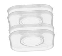 PLAFOPE 2pcs Reusable Nano Gel Pad Phone Holder Washable Anti-slip Adhesive Sticker for Car Home Office Multi-functional Sticky Grip Pads for Secure Phone Storage and Mounting