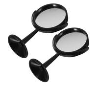 PLAFOPE 2pcs Rotatable Concave Convex Optical Mirrors with Stand for Physics Teaching and Laboratory Research High Precision Angle Space-saving Vertical Design for Flexible Science