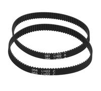 PLAFOPE 2pcs Timing Belt Wide Rubber Synchronous Replacement for Printer Parts and Reliable Printer Belt for Professional and Hobbyist Use